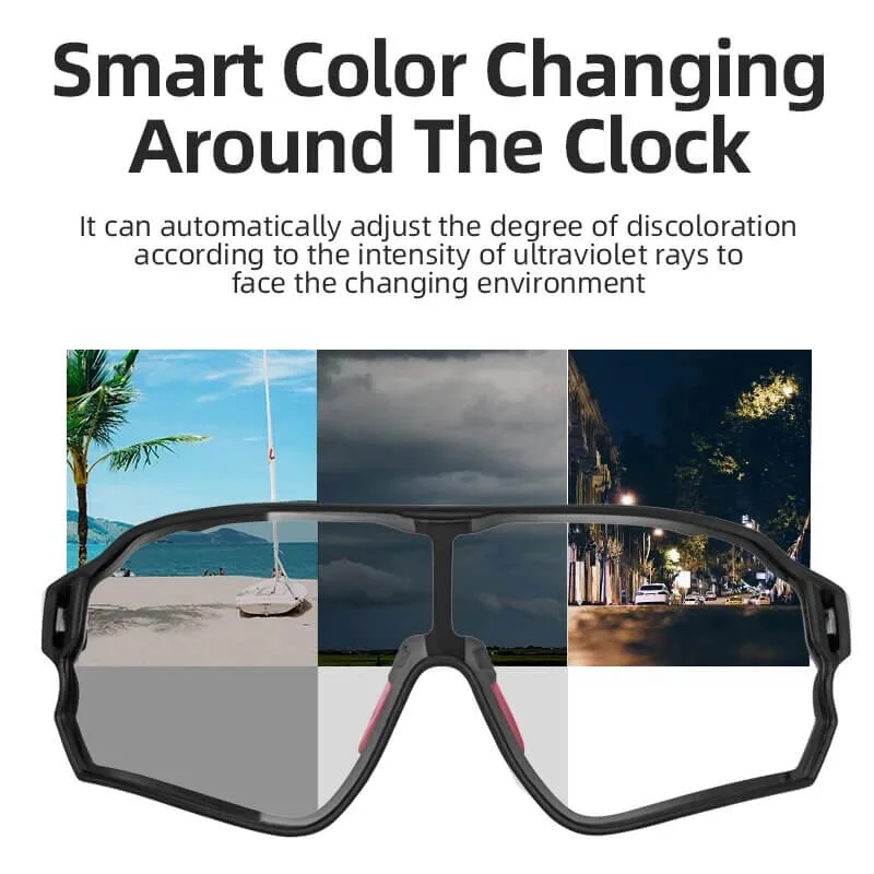 ROCKBROS Photochromic Cycling Glasses image 3
